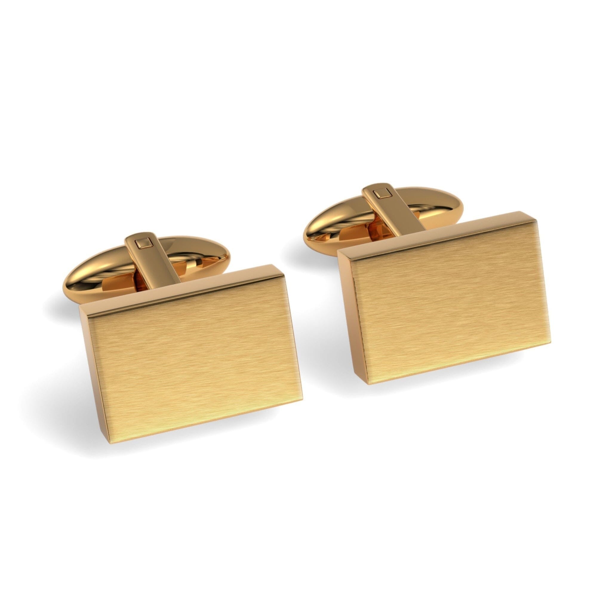 Rectangle Engravable Cufflinks (Blank)