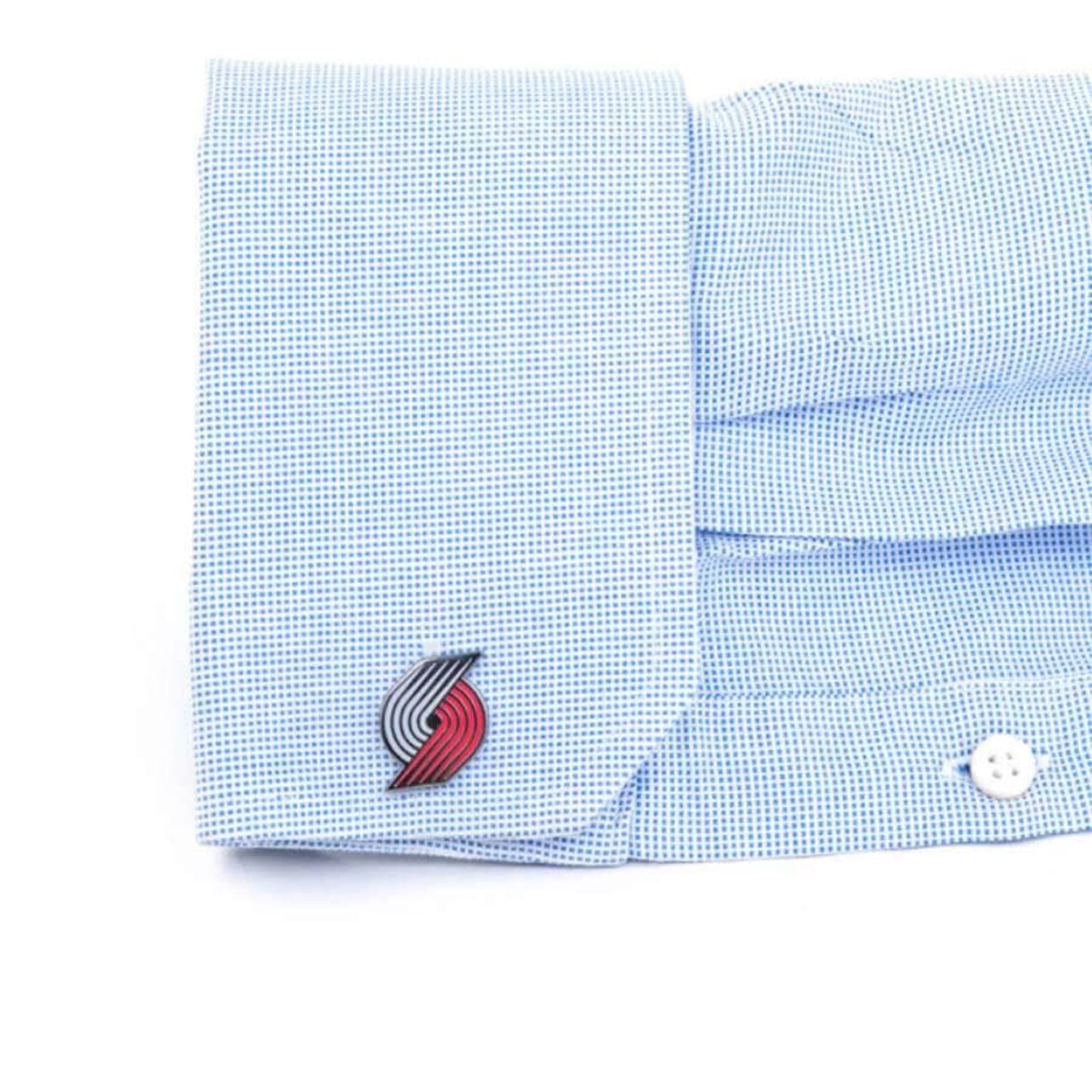 Portland Trailblazers Cufflinks Novelty Cufflinks NBA 