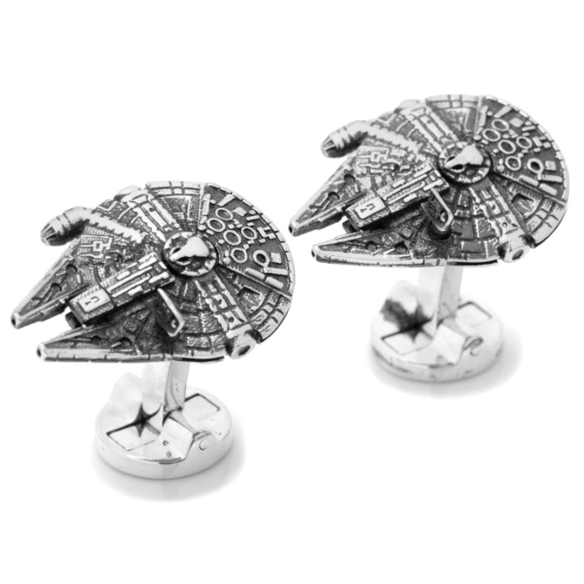 3D Millennium Falcon Star Wars Cufflinks Novelty Cufflinks Star Wars 