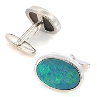 Doublet Opal Cufflinks Classic & Modern Cufflinks Clinks Australia