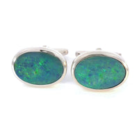 Doublet Opal Cufflinks Classic & Modern Cufflinks Clinks Australia