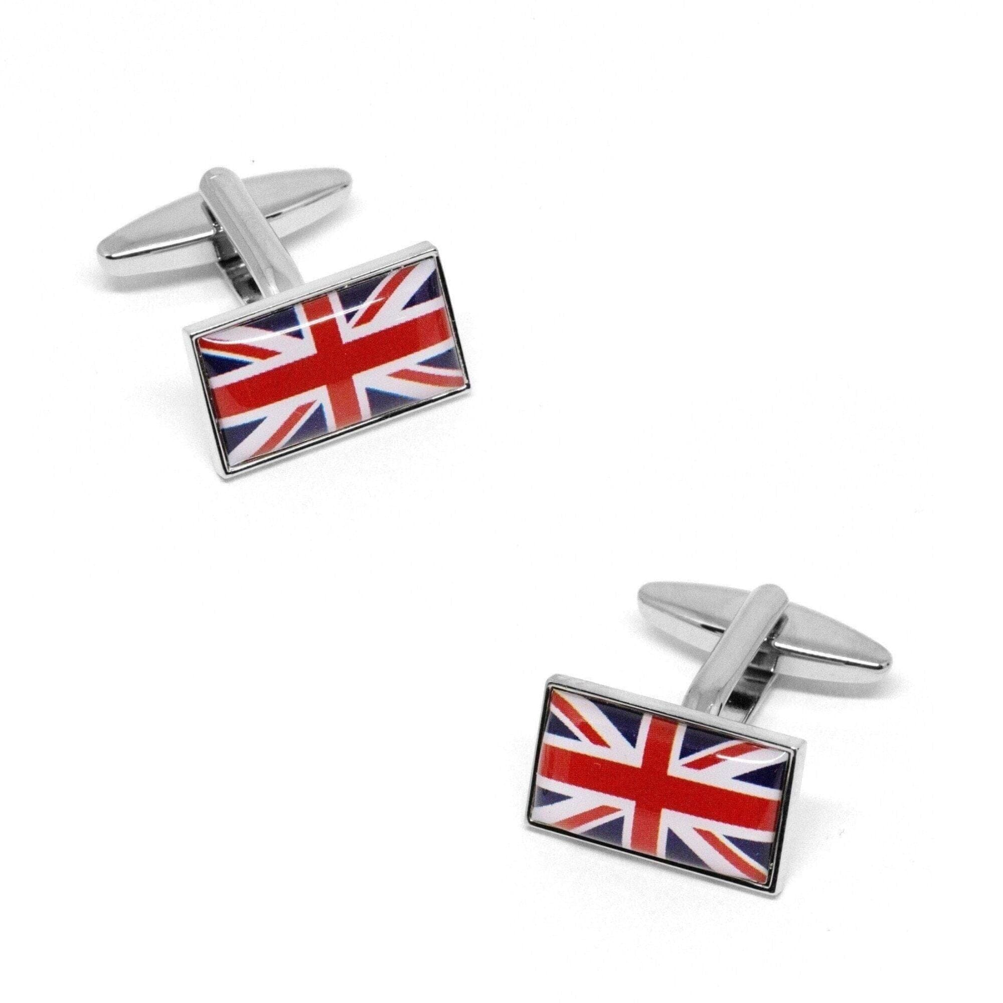 Flag of the United Kingdom - Union Jack Cufflinks Novelty Cufflinks Clinks Australia 