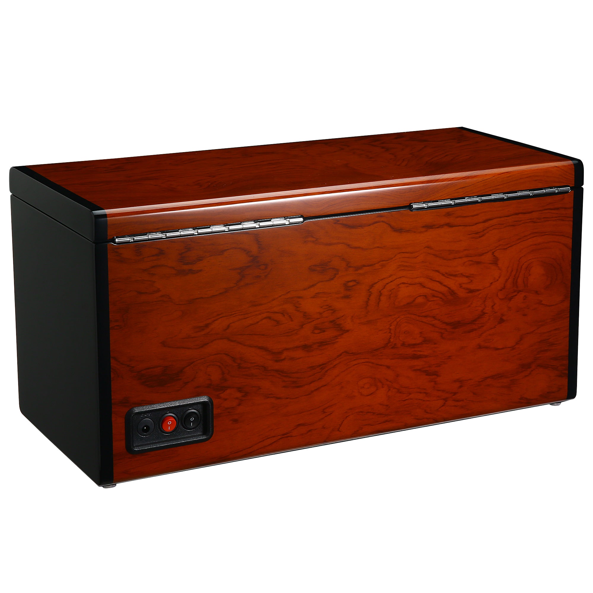 Vancouver Watch Winder for 4 Wood Grain