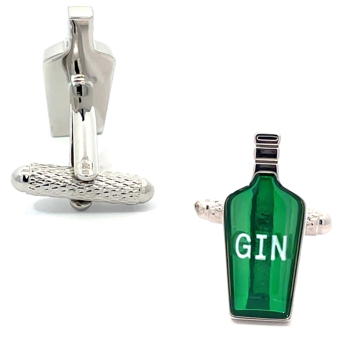 Gin Bottle Cufflinks