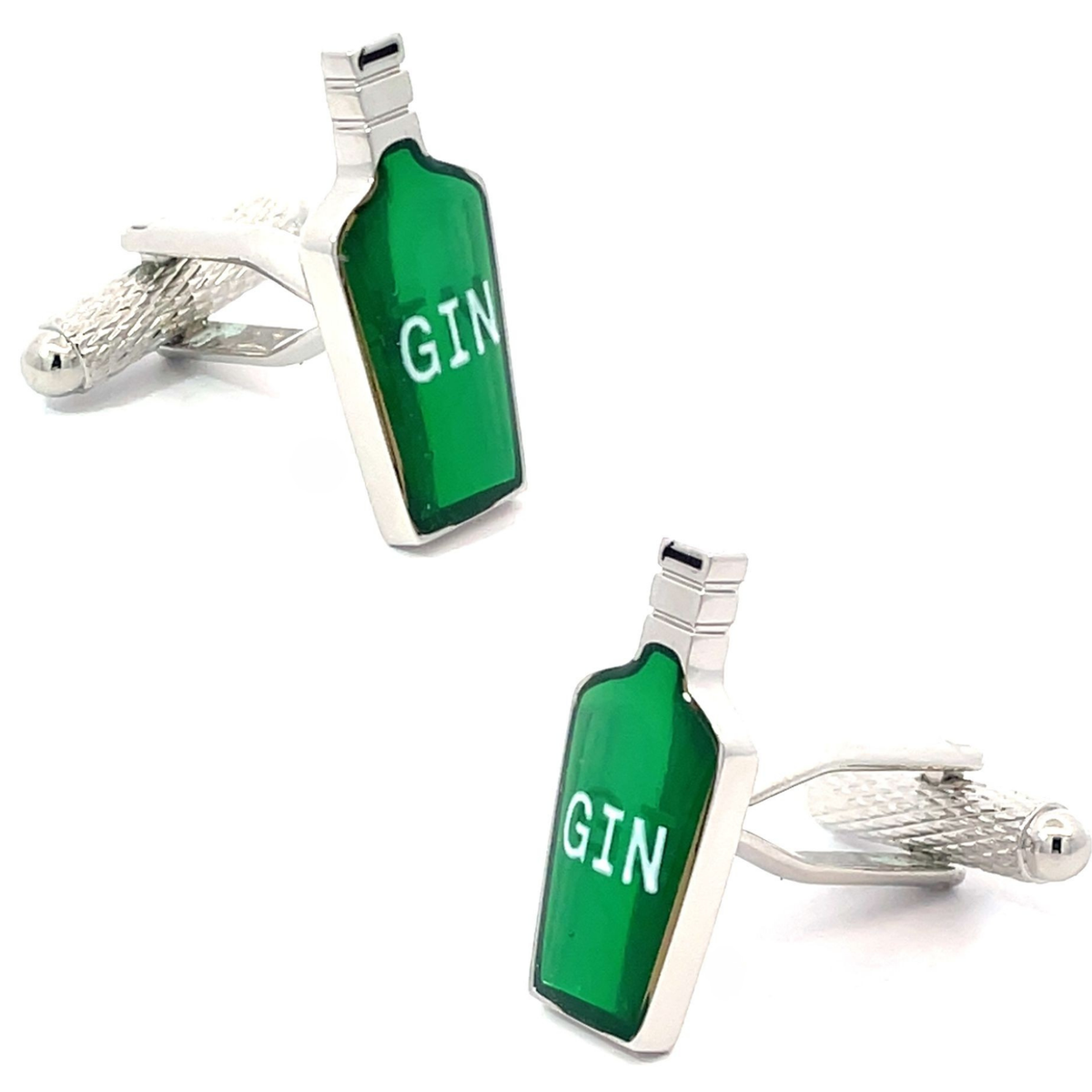 Gin Bottle Cufflinks