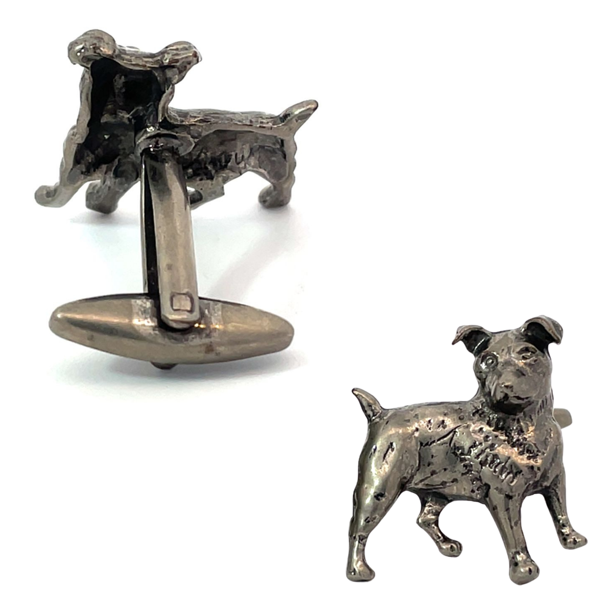 Antique Jack Russel Cufflinks
