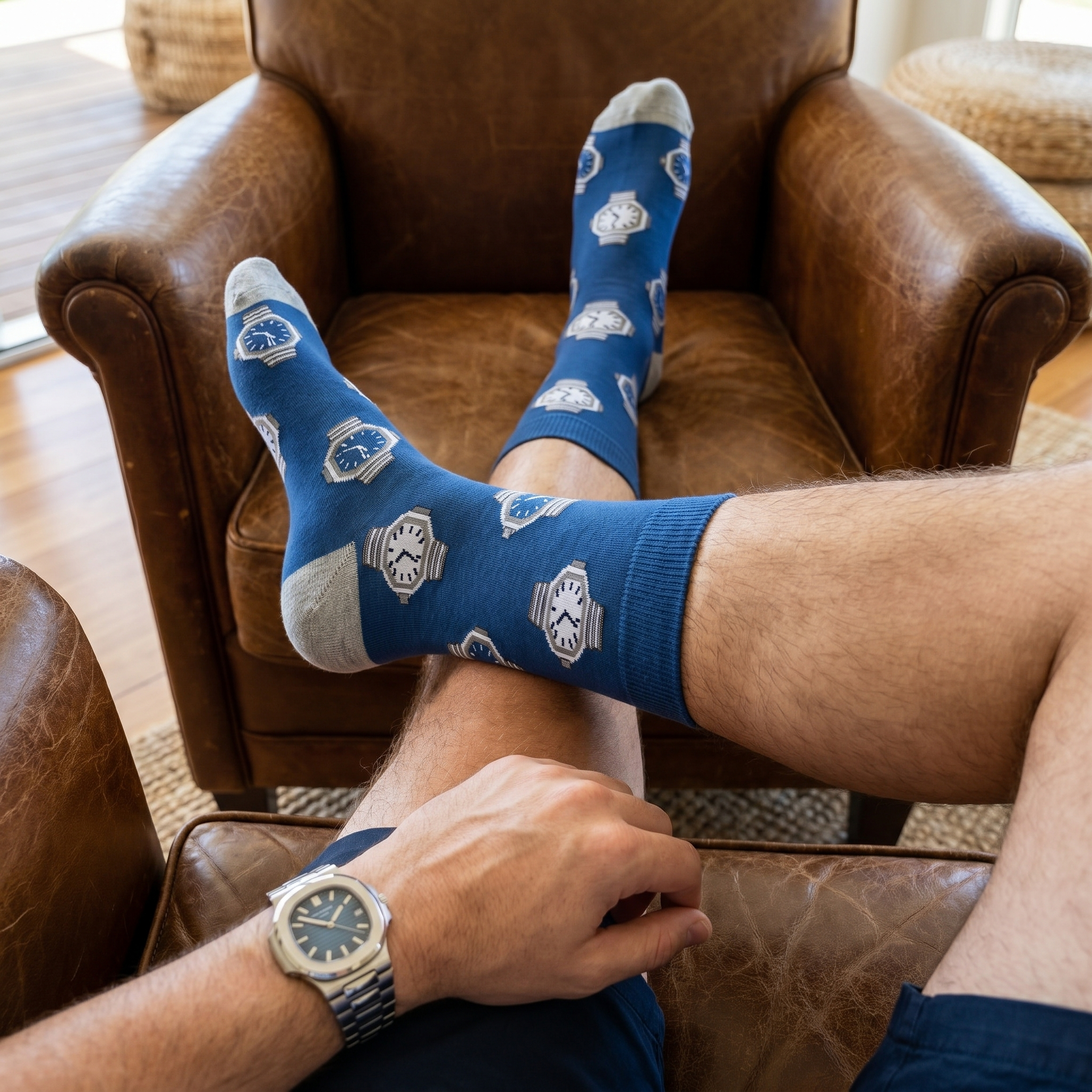 Nautilus Watch Socks by Dapper Roo lifestyle image