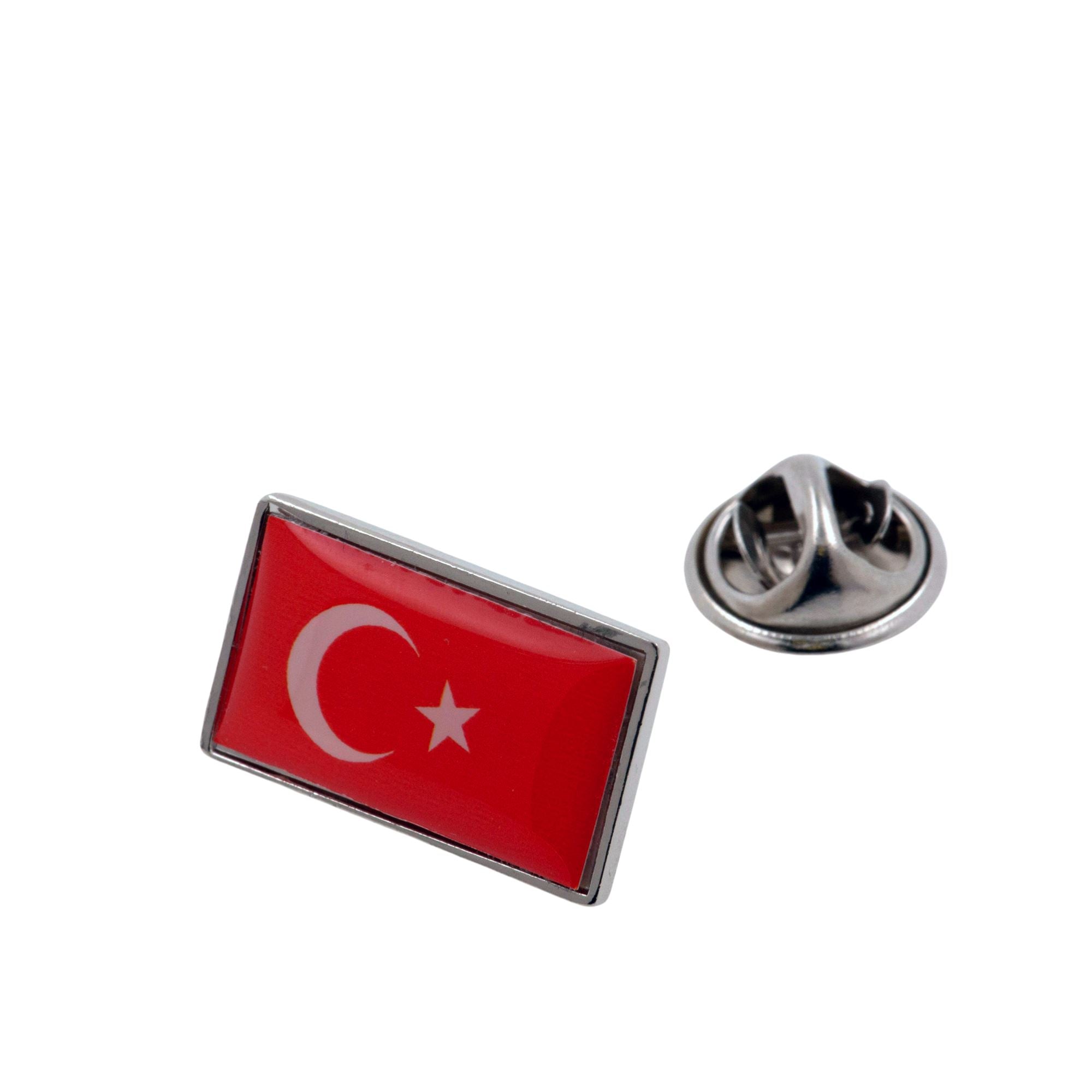 Flag of Turkey Lapel Pin Lapel Pin Clinks 