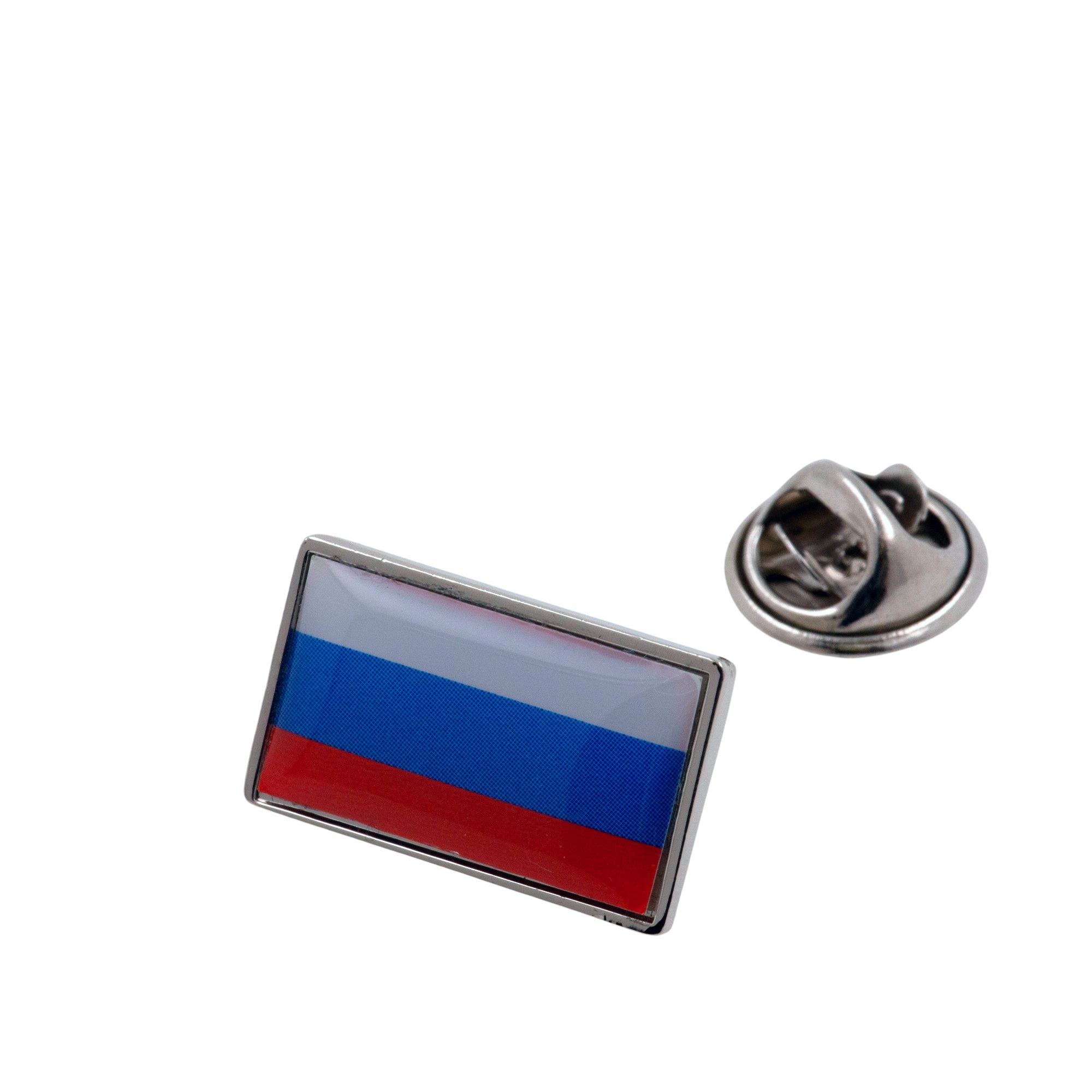 Flag of Russia Lapel Pin Lapel Pin Clinks 