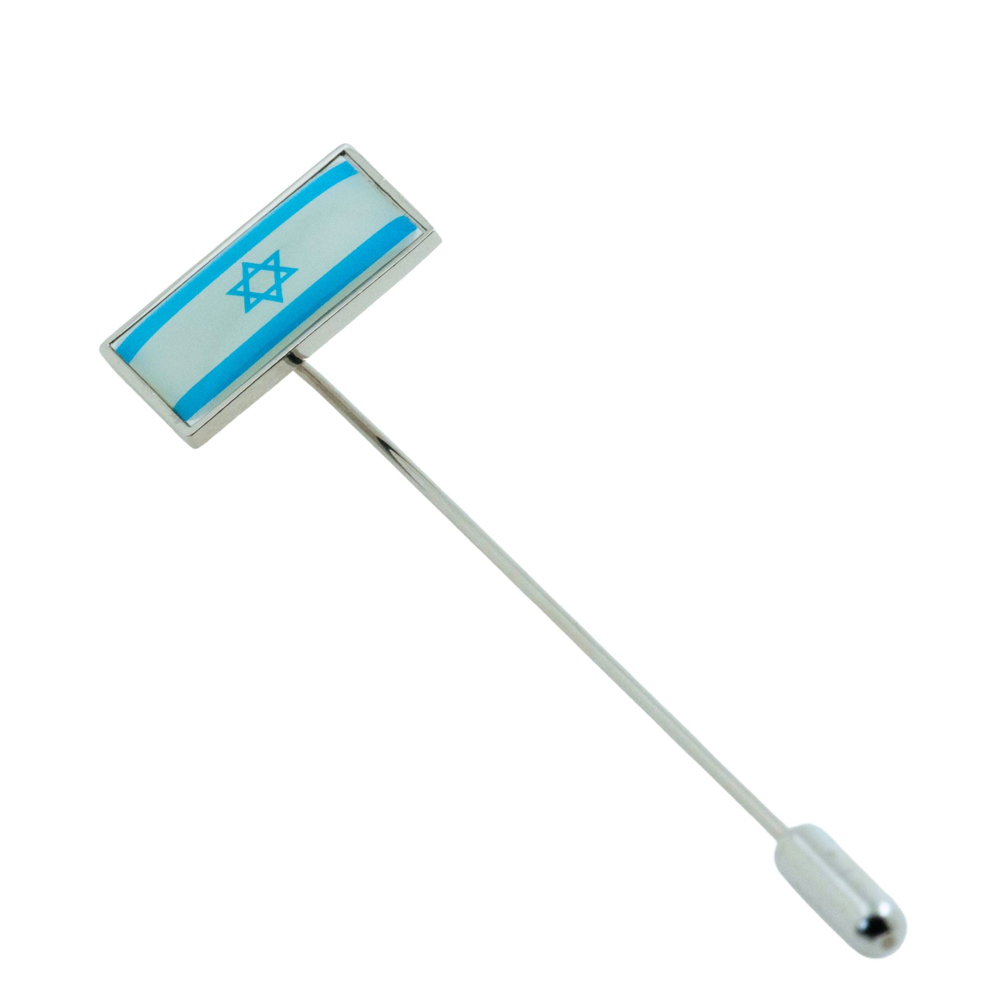 Flag of Israel Stick Pin Lapel Pin Clinks 