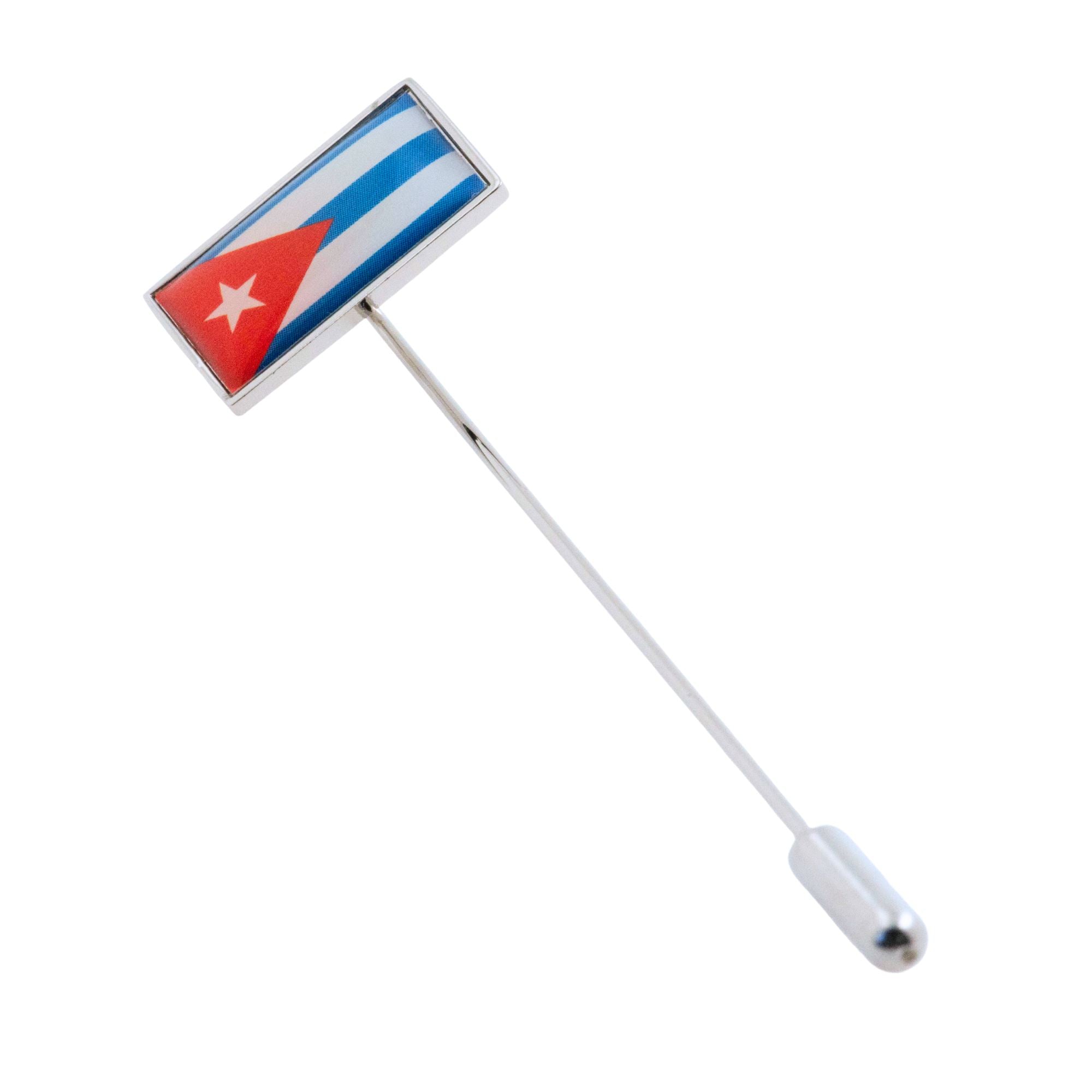 Flag of Cuba Stick Pin Lapel Pin Clinks 