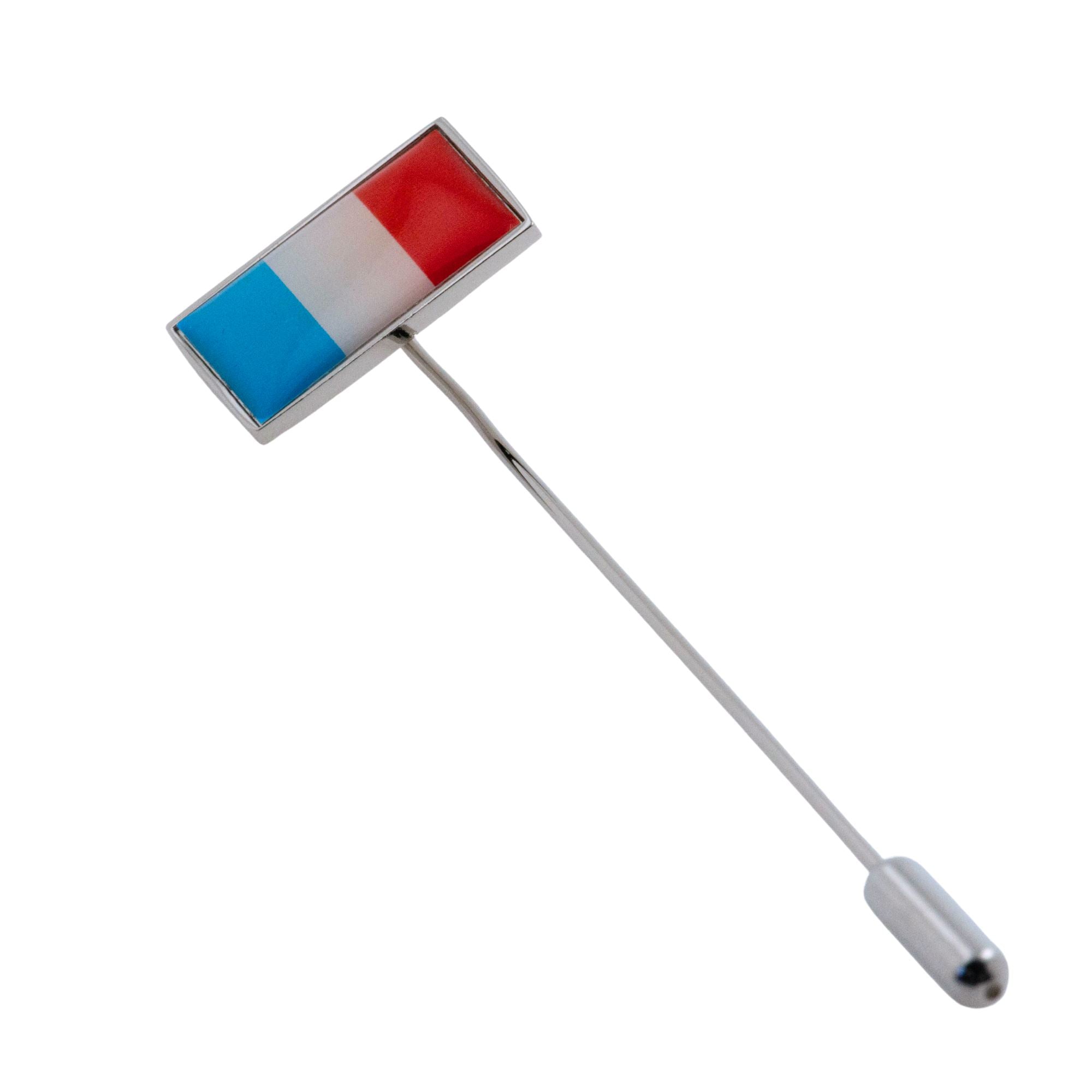 Flag of France Stick Pin Lapel Pin Clinks 