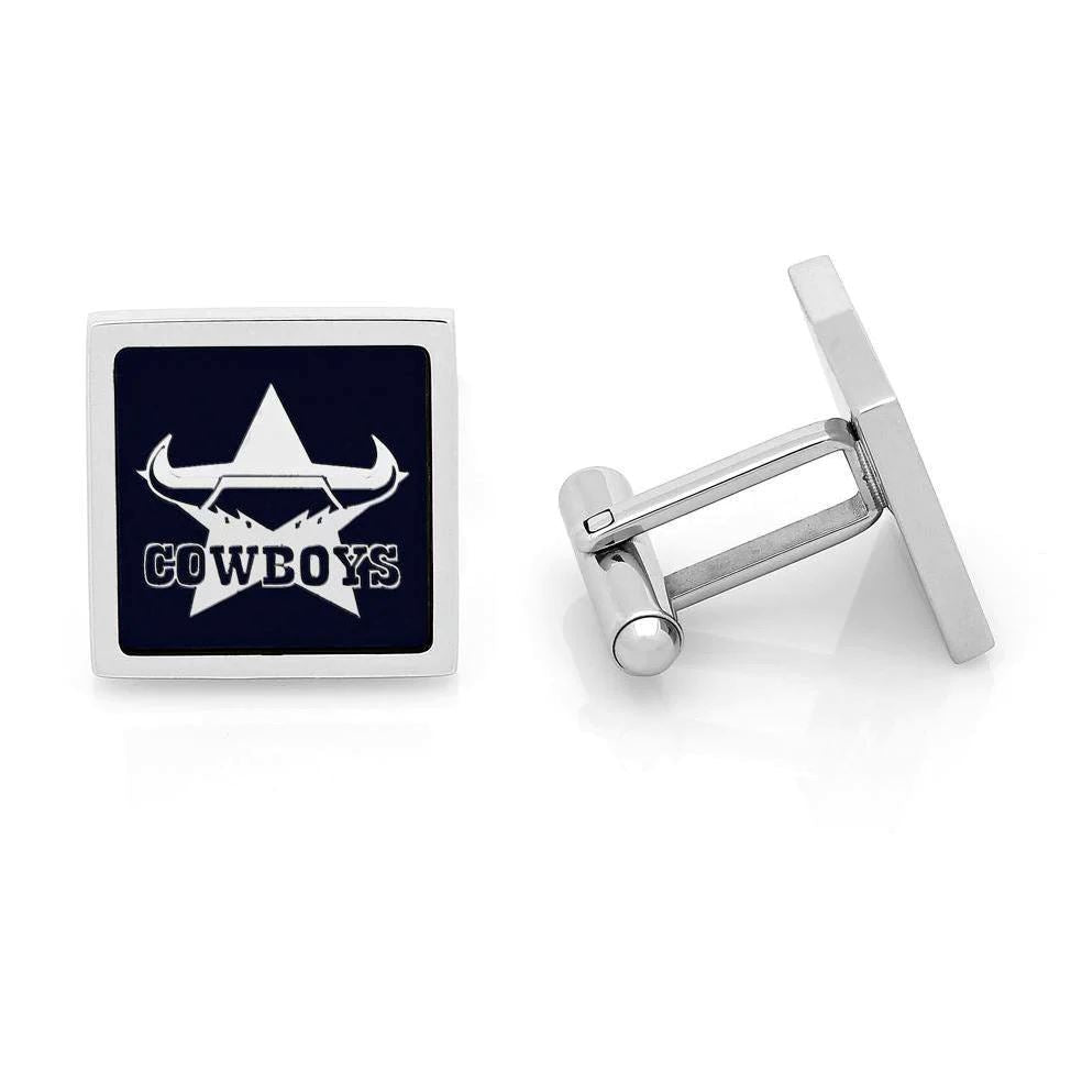 North Queensland Cowboys NRL Cufflinks Novelty Cufflinks NRL 