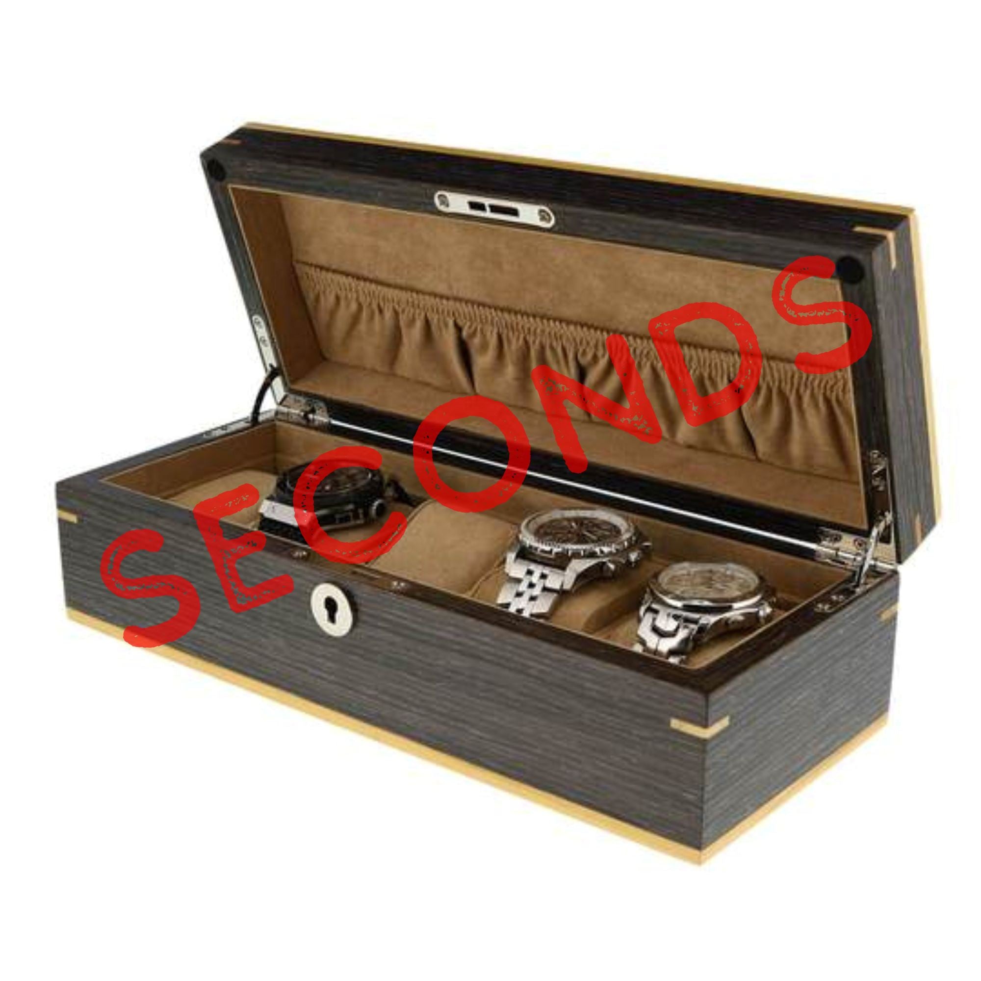 Seconds - Ginko Wooden Watch Box for 5 Watches Seconds Clinks 