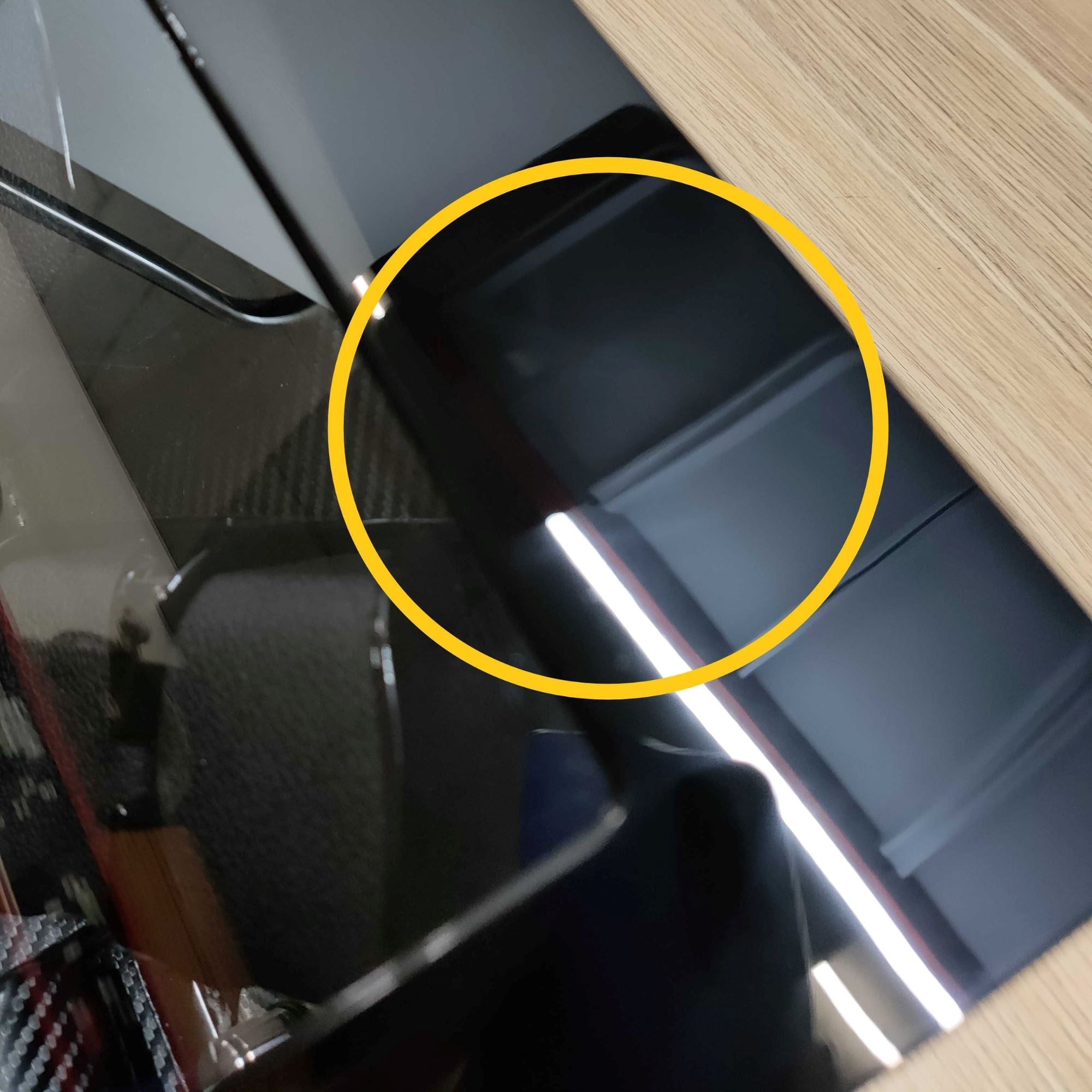 Seconds - Avoca Watch Winder Box 6 + 6 Watches in Black with Carbon Fibre Interior (b) Seconds Clinks 