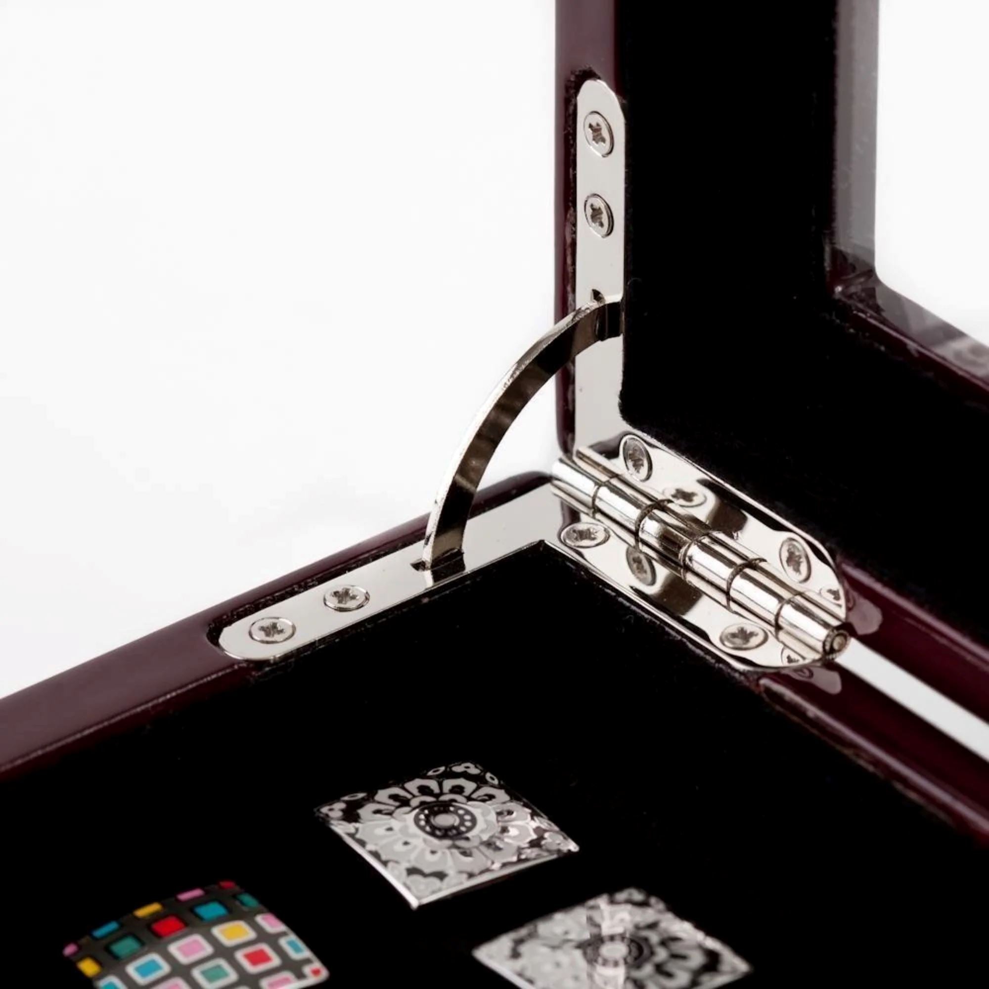 Seconds - 36 Pair Mahogany Cufflink Box Seconds Clinks Australia 