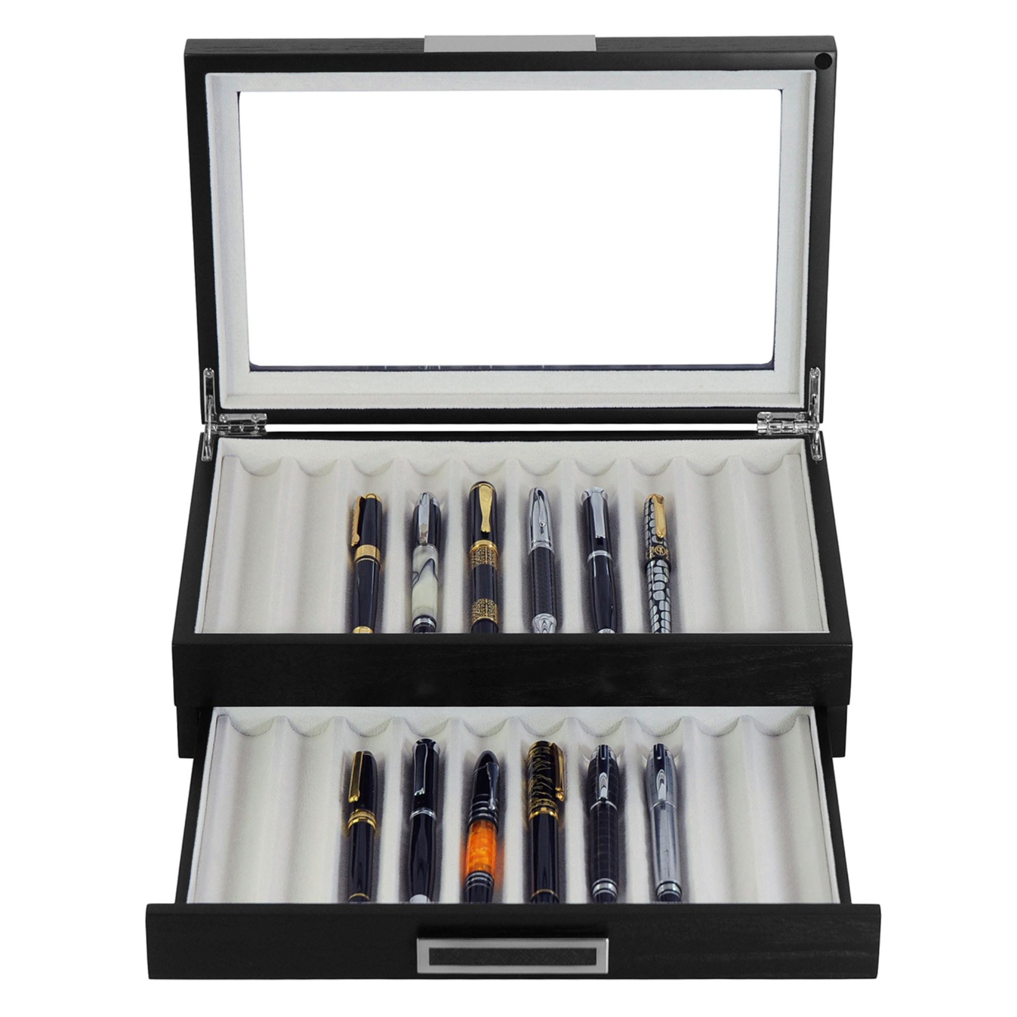 Seconds - 20 Slots Wooden Pen Box (b)