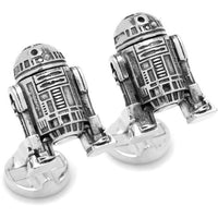 Star Wars R2D2 3D Antique Moving Head Cufflinks