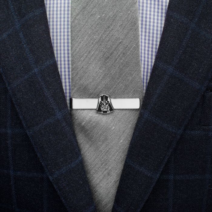 Darth Vader Recessed Matte Black Star Wars Tie Bar Tie Bars Star Wars 