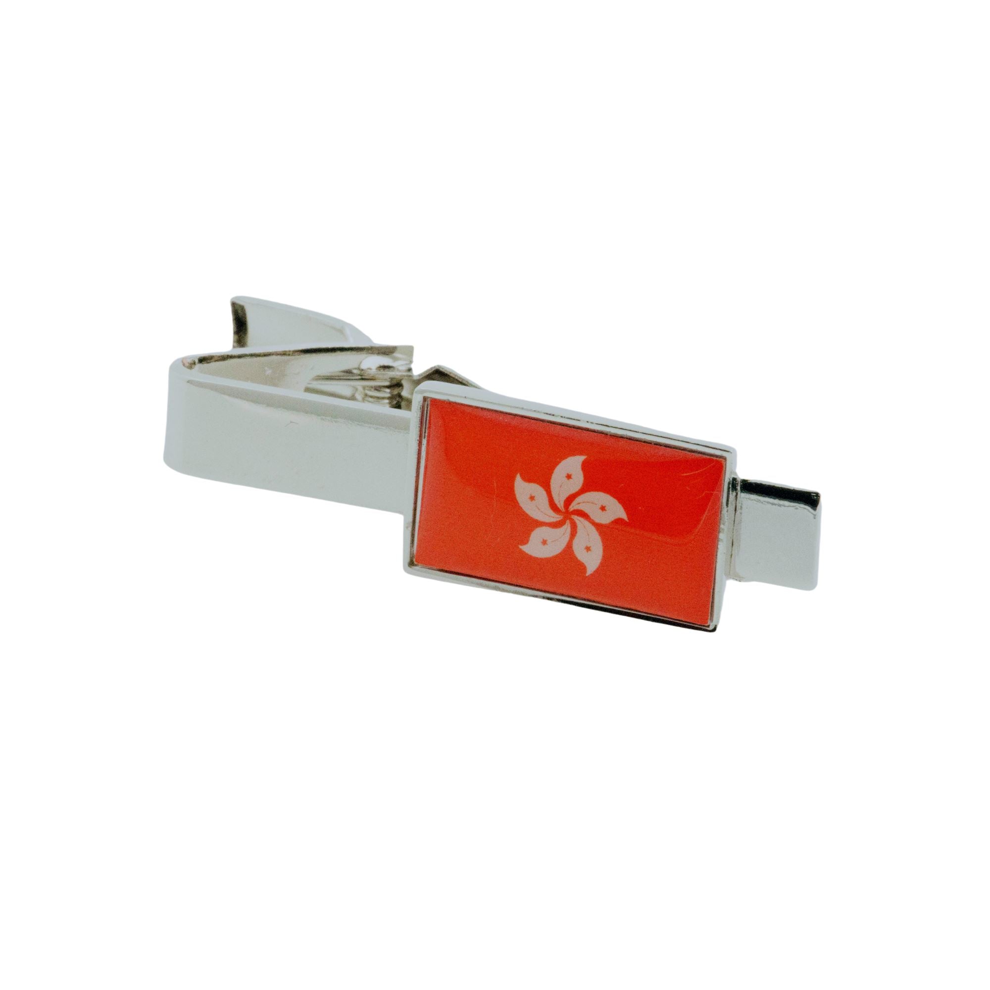 Flag of Hong Kong Tie Clip Tie Clips Clinks 