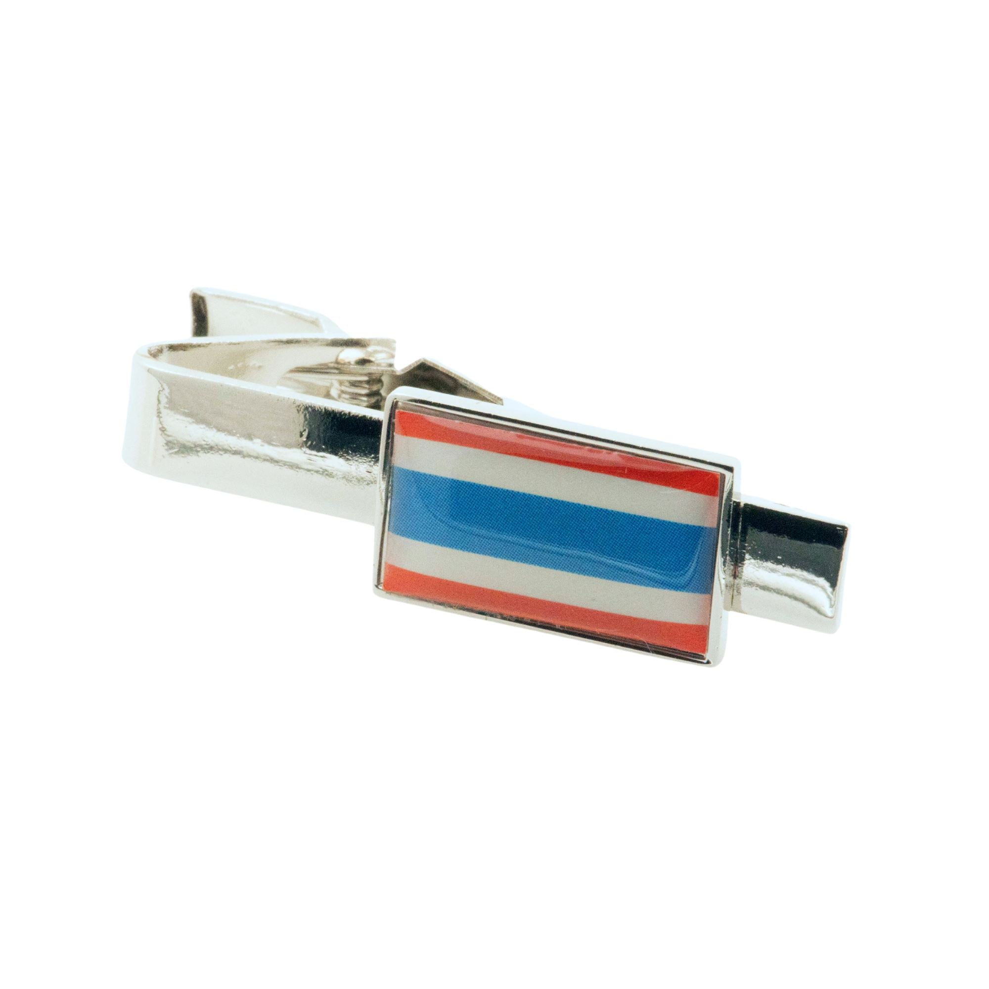 Flag of Thailand Tie Clip Tie Clips Clinks 