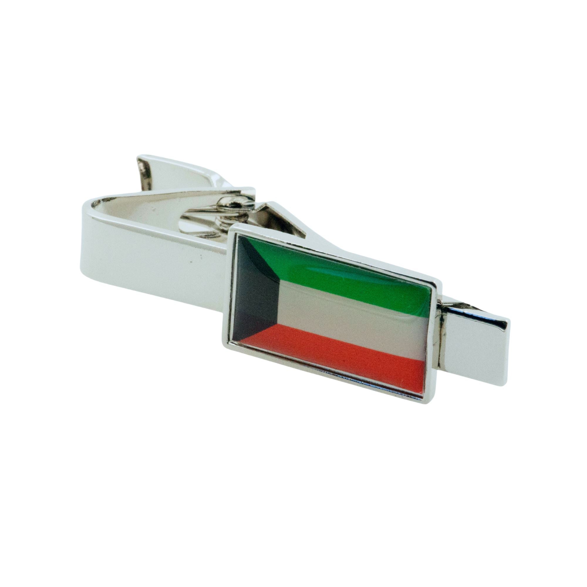 Flag of Kuwait Tie Clip Tie Clips Clinks 