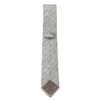 Silver Textured Tie