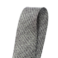 Silver Textured Tie