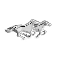 Two Horses Tie Clip Tie Clips Clinks Australia