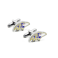 Baltimore Ravens Head Cufflinks