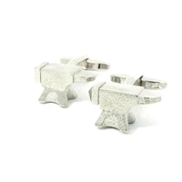 Blacksmith Anvil Silver Cufflinks Novelty Cufflinks Clinks Australia Anvil Cufflinks