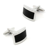 Black Domed Design Cufflinks Classic & Modern Cufflinks Clinks Australia Black Domed Design Cufflinks