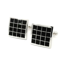 Black Squares Cufflinks Classic & Modern Cufflinks Clinks Australia