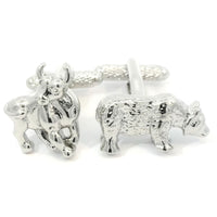 Bull & Bear (2) Cufflinks Novelty Cufflinks Clinks Australia