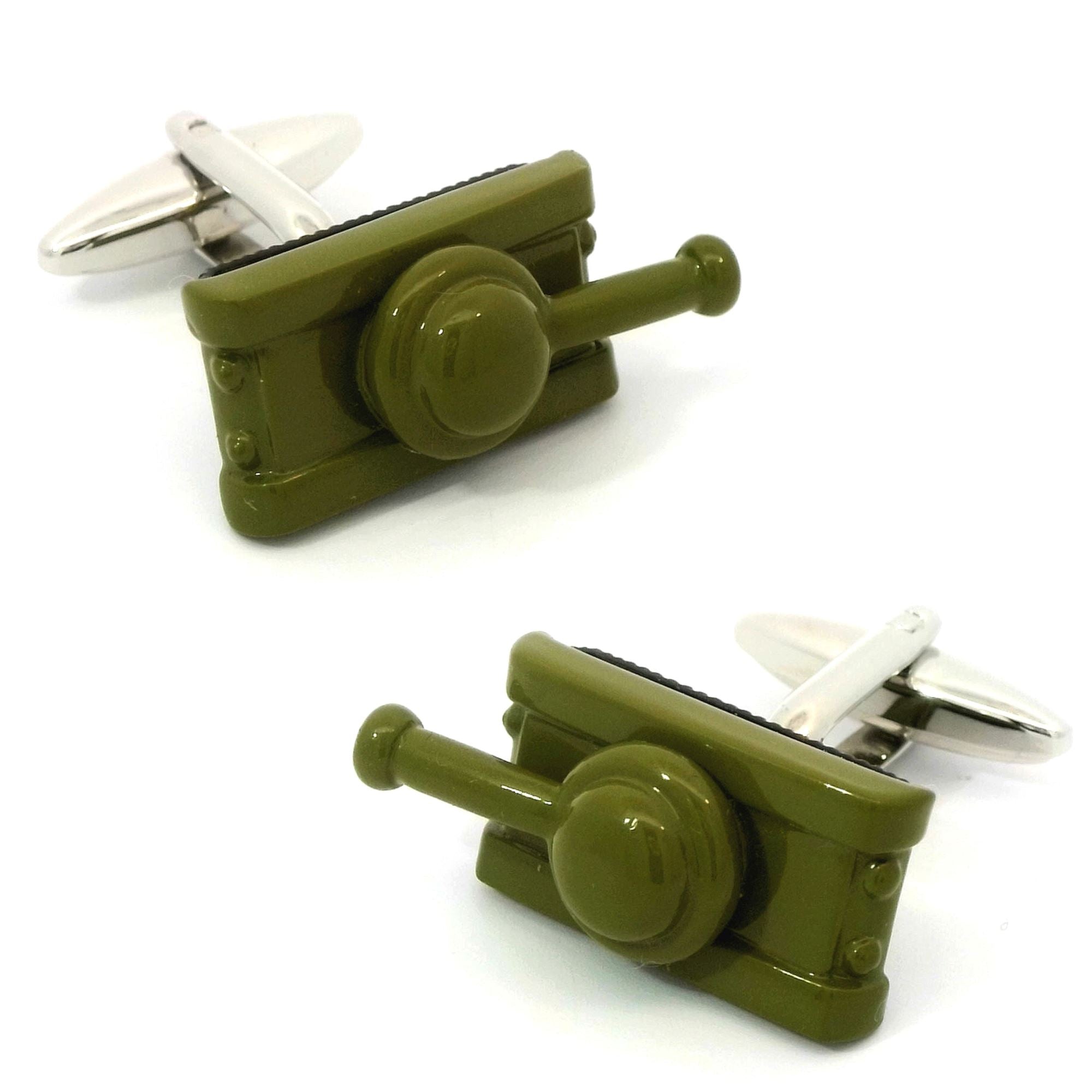 Camouflage Tank Cufflinks Novelty Cufflinks Clinks Australia Camouflage Tank Cufflinks 