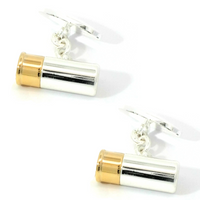 Cartridge Cufflinks with chain