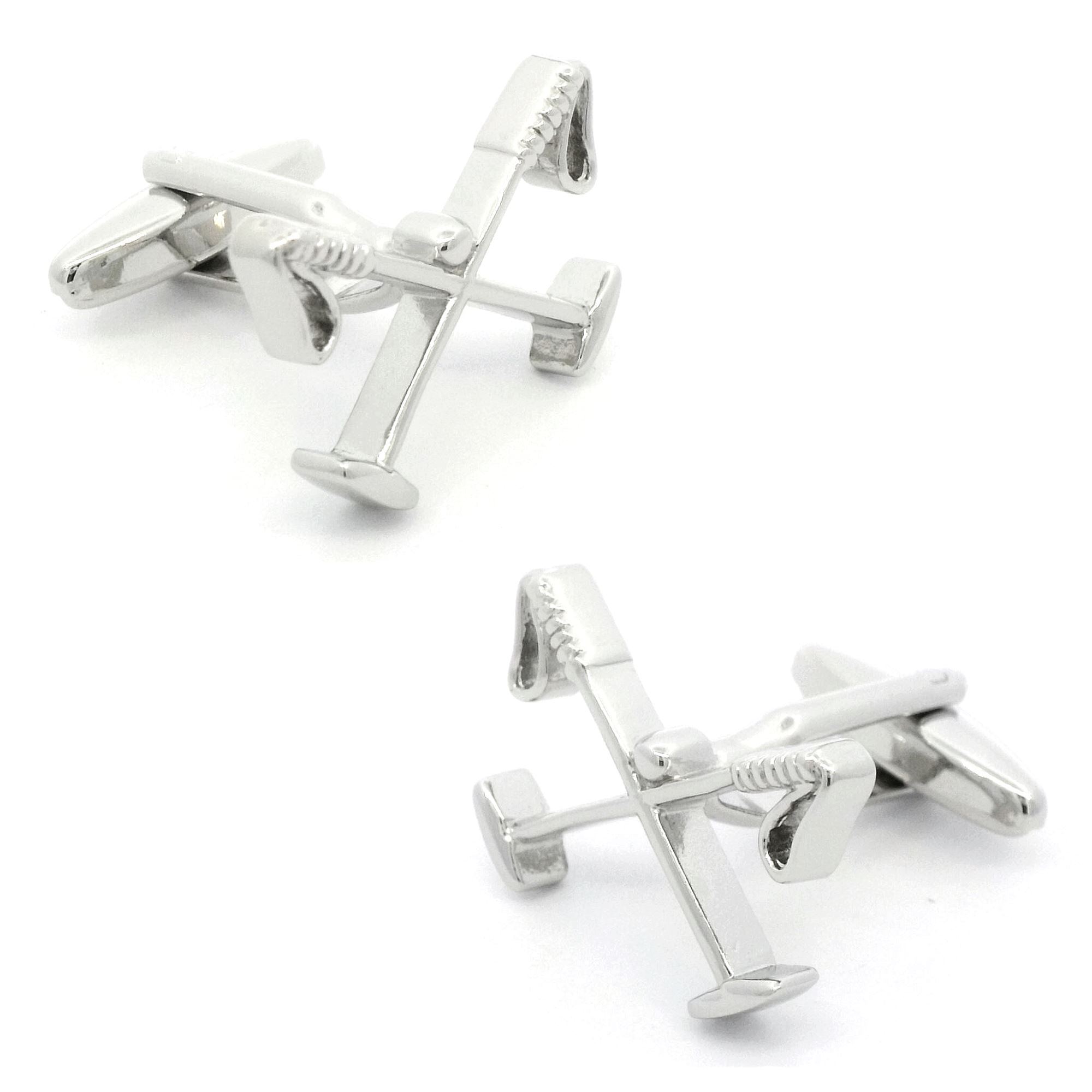 Crossed Polo Mallets Cufflinks Novelty Cufflinks Clinks Australia Crossed Polo Mallets Cufflinks 