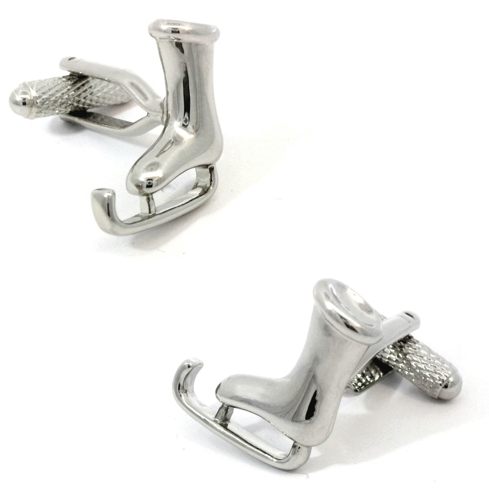 Ice Skating Boot Cufflinks