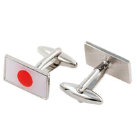 Flag of Japan Cufflinks Novelty Cufflinks Clinks