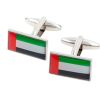 Flag of United Arab Emirates Cufflinks Novelty Cufflinks Clinks