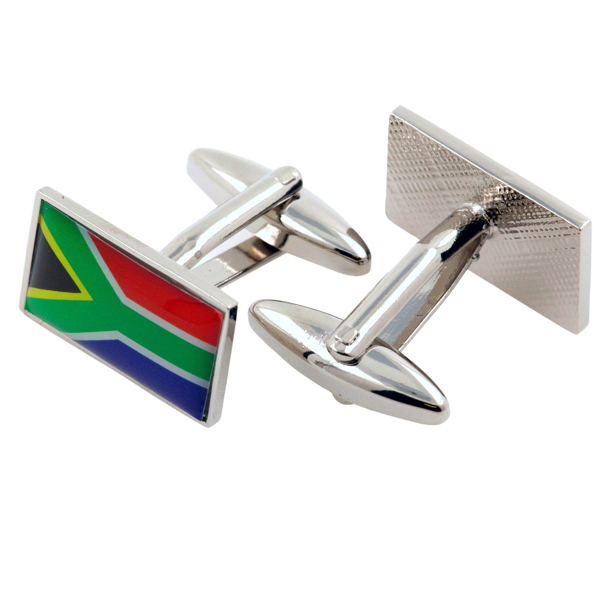 Flag of South Africa Cufflinks Novelty Cufflinks Clinks 