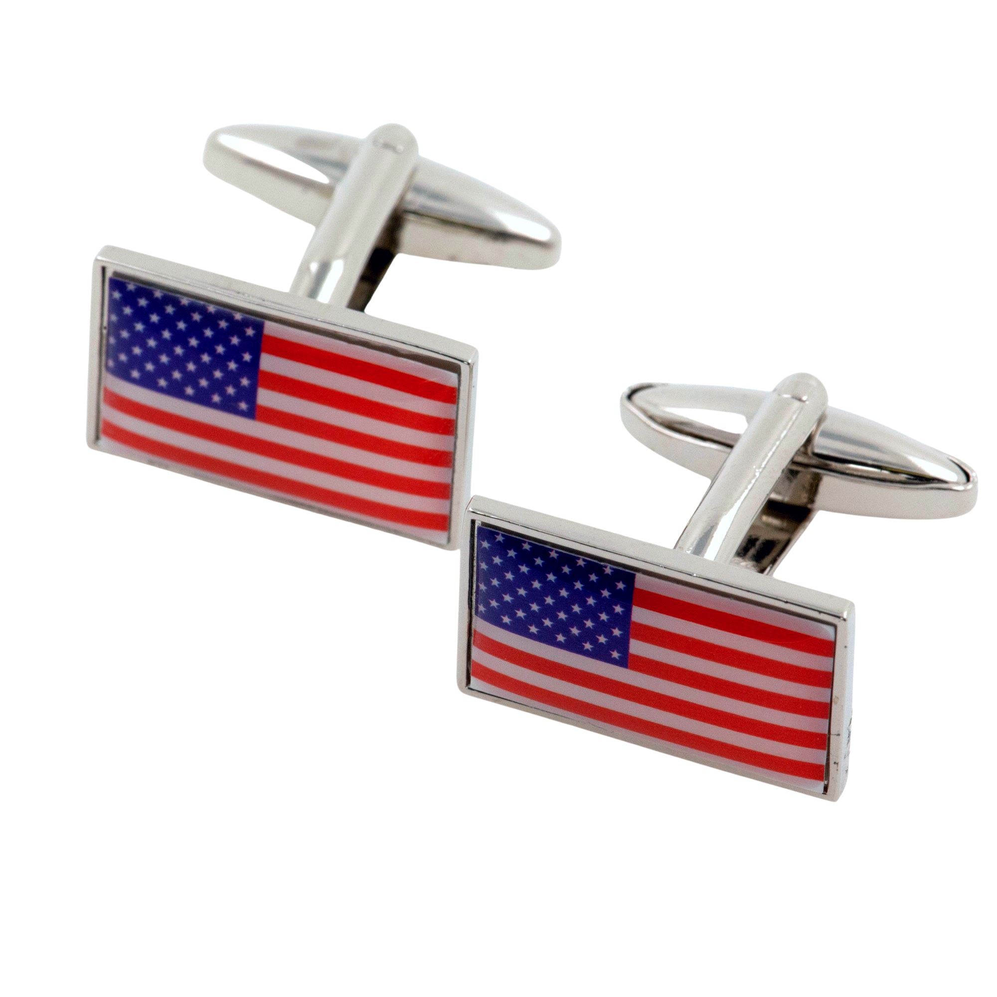 Flag of United States Cufflinks Novelty Cufflinks Clinks 