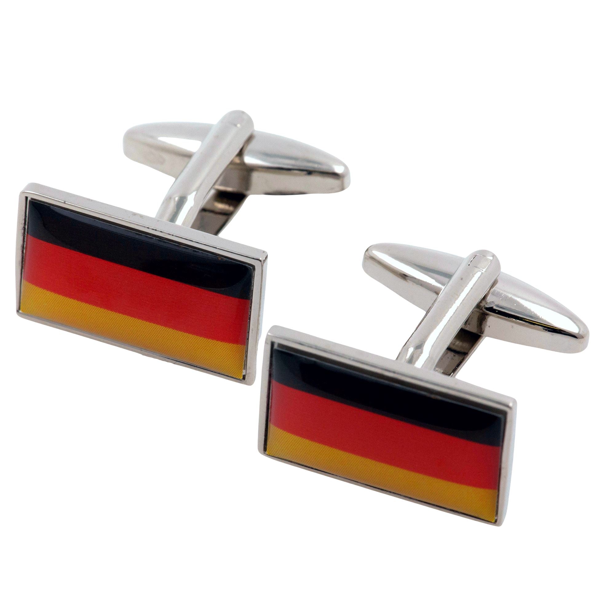 Flag of Germany Cufflinks Novelty Cufflinks Clinks 