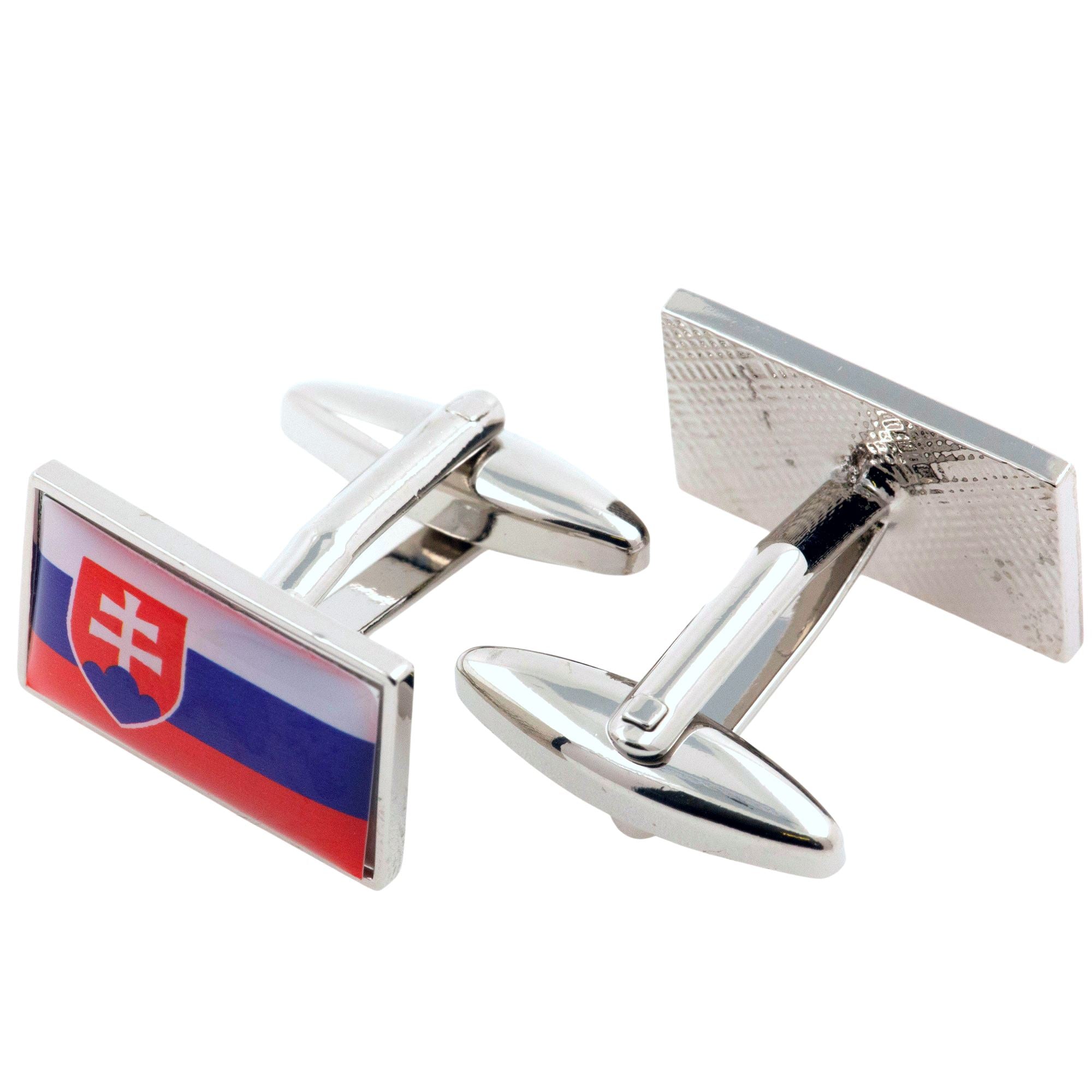 Flag of Slovakia Cufflinks Novelty Cufflinks Clinks 