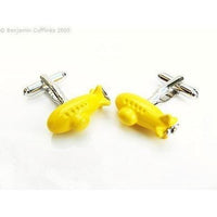 Yellow Submarine Cufflinks Novelty Cufflinks Clinks Australia