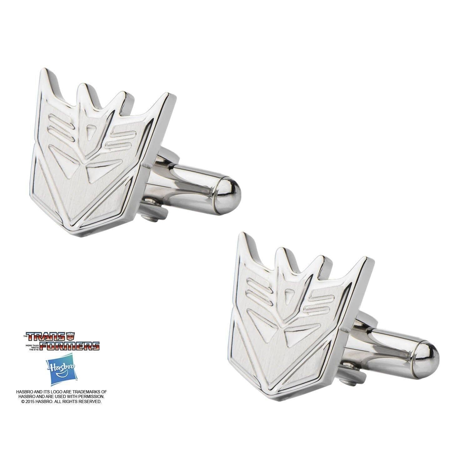 Transformer Decepticons Cufflinks Novelty Cufflinks Hasbro 
