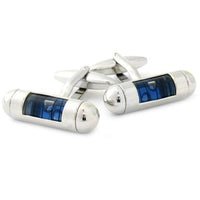 Blue Spirit Level Cufflinks Novelty Cufflinks Clinks Australia