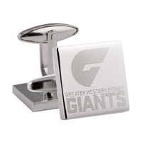 Silver Greater Western Sydney Giants Cufflinks Novelty Cufflinks AFL