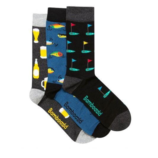 Blokes Life 3 pair Socks Gift Box Socks Clinks 