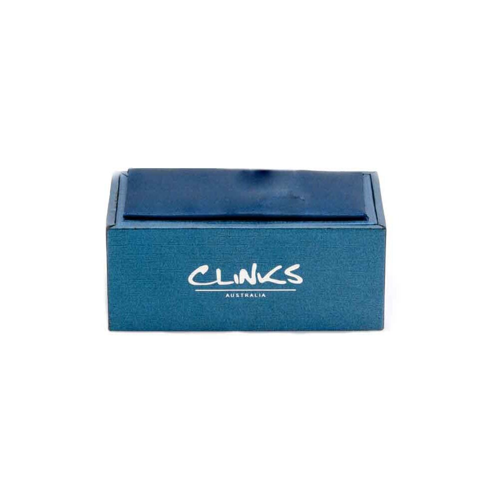 Round Brushed Black Engravable Cufflinks Classic & Modern Cufflinks Clinks Australia 